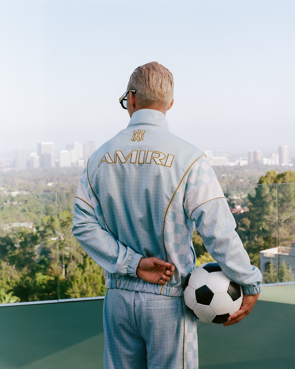 AMIRI SPORT TRACK JACKET - Sky