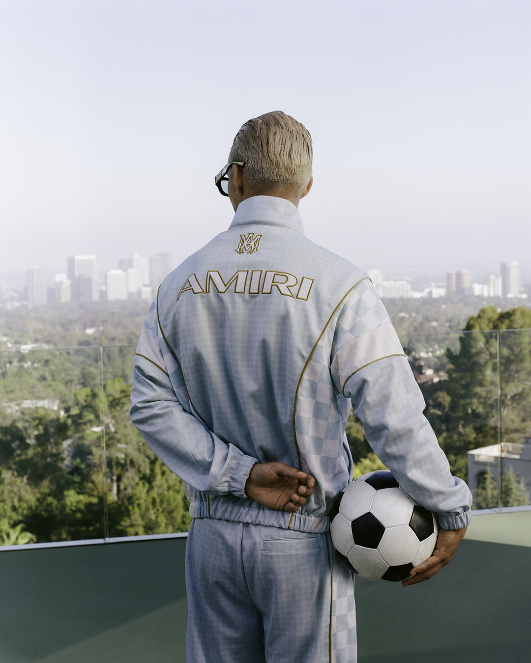AMIRI SPORT TRACK JACKET - Sky