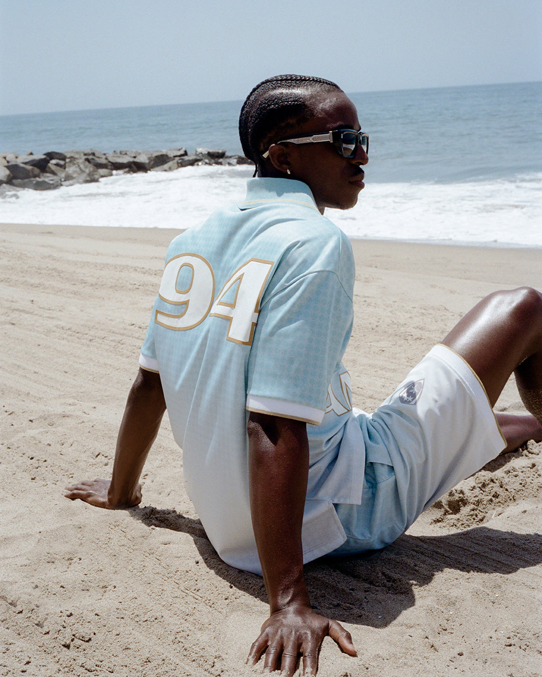 AMIRI SPORT 94 JERSEY - Sky