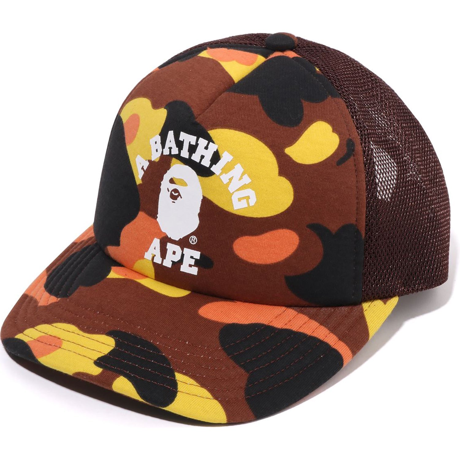 1ST CAMO COLLEGE MESH CAP MENS
