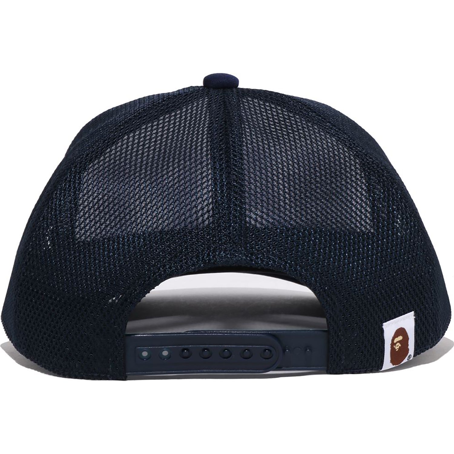 BAPE GLITTER PRINT MESH CAP MENS