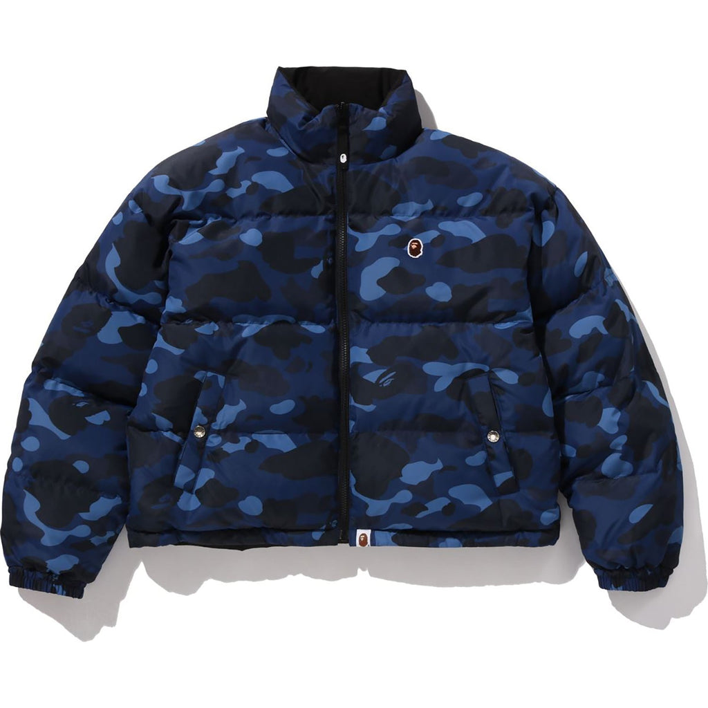 COLOR CAMO REVERSIBLE DOWN JACKET LADIES