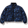 COLOR CAMO REVERSIBLE DOWN JACKET LADIES