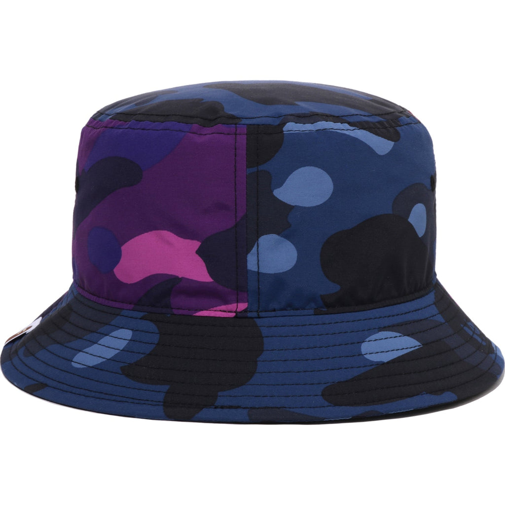 COLOR CAMO CRAZY PATTERN BUCKET HAT MENS