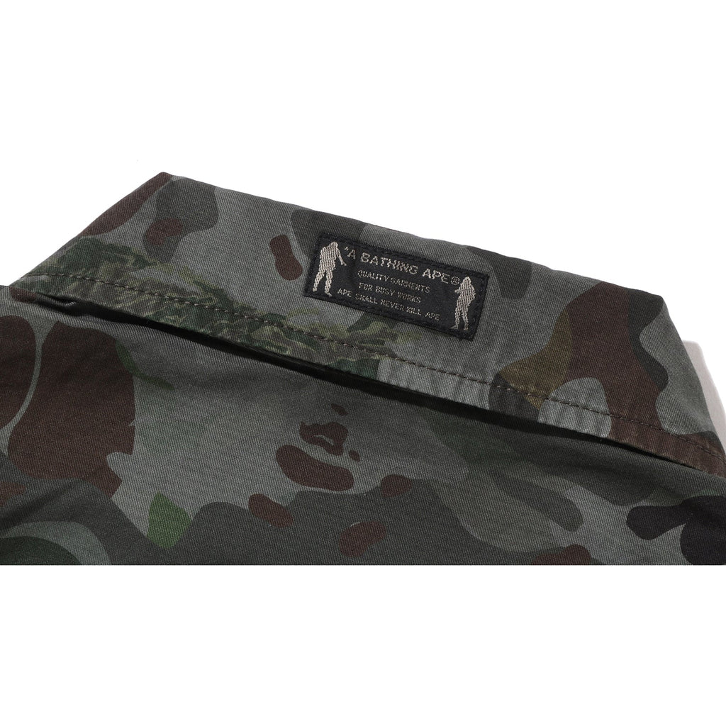 HYBRID CAMO MULTI BADGE JACKET MENS