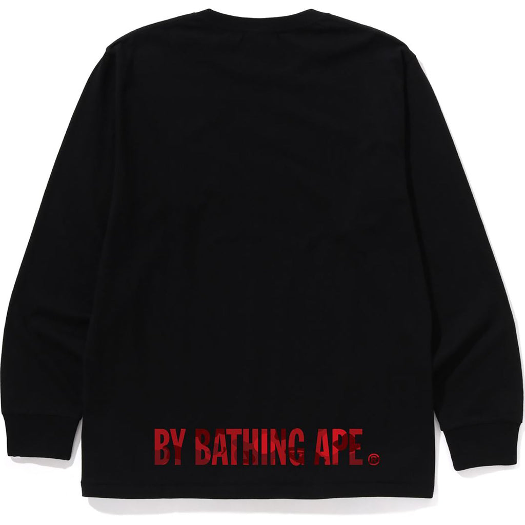 COLOR CAMO APE FACE STA LS TEE MENS