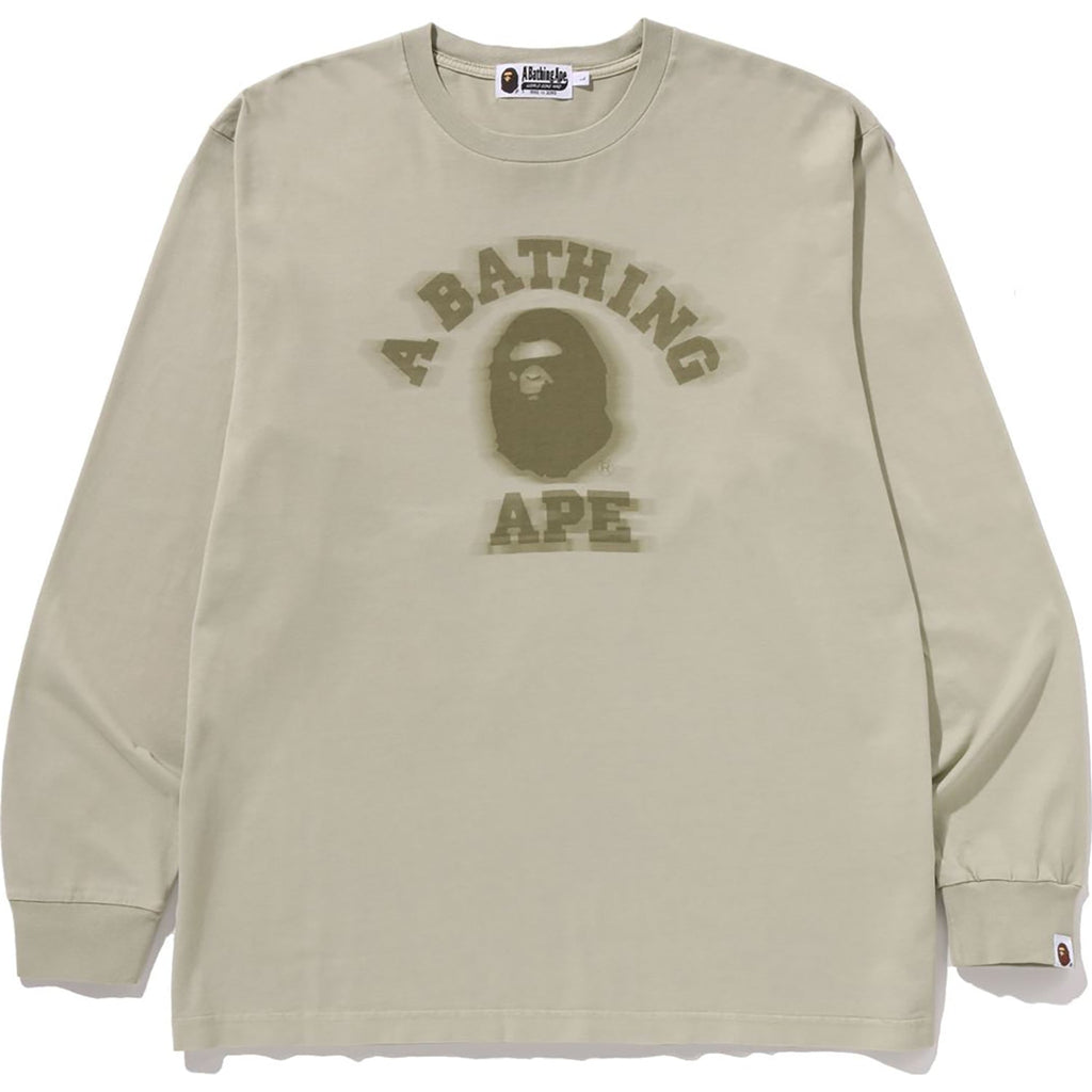 GARMENT DYE COLLEGE RELAXED FIT LS TEE MENS