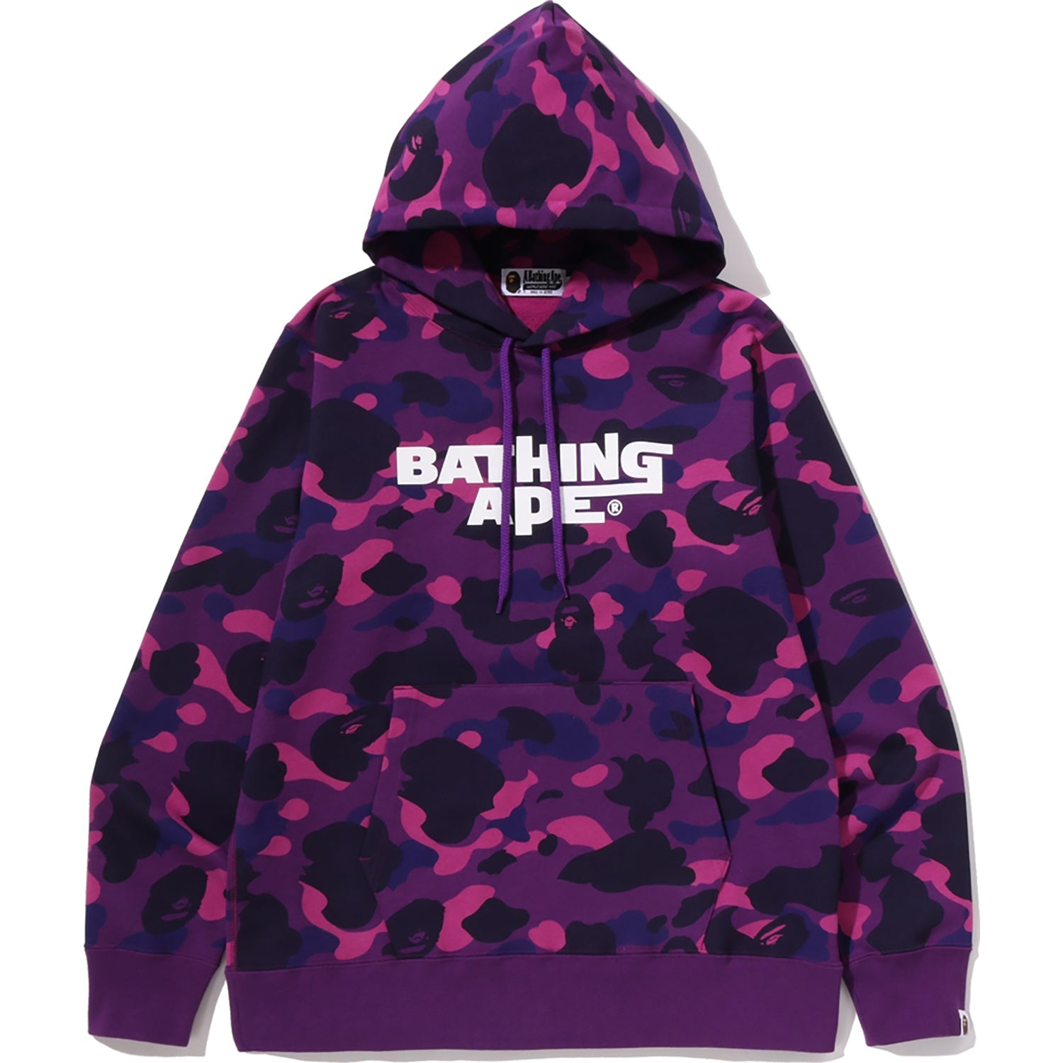 COLOR CAMO PULLOVER HOODIE MENS