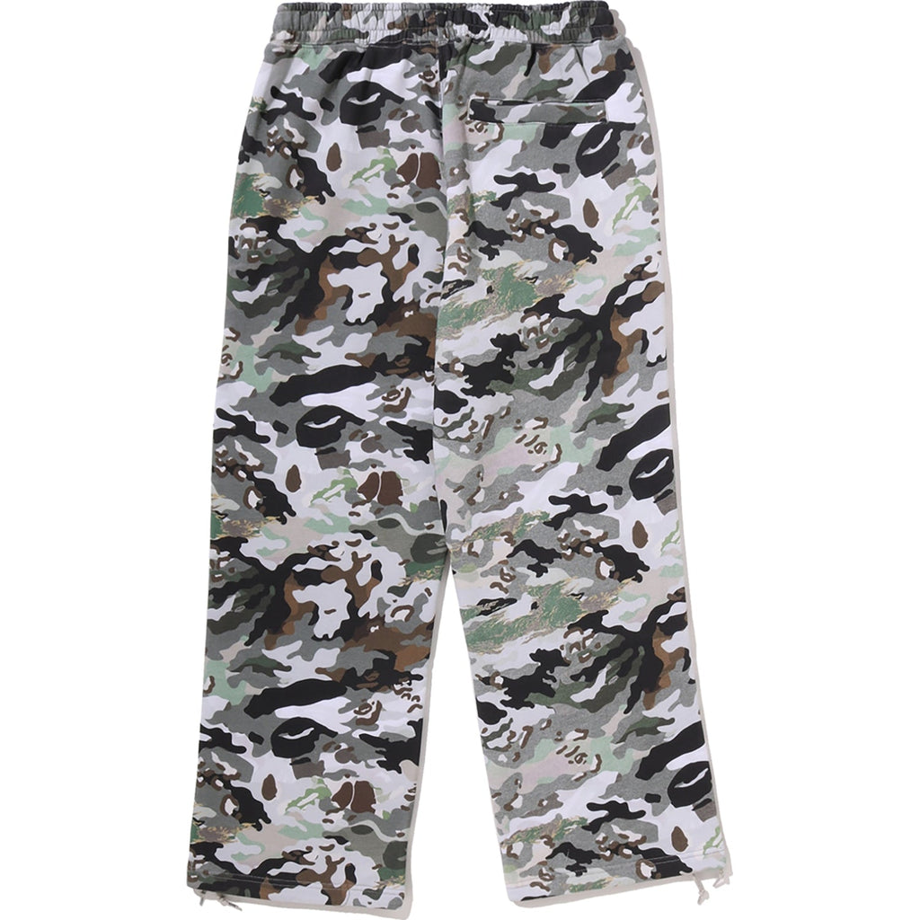 HYBRID CAMO APE FACE LOGO RELAXED FIT SWEATPANTS MENS