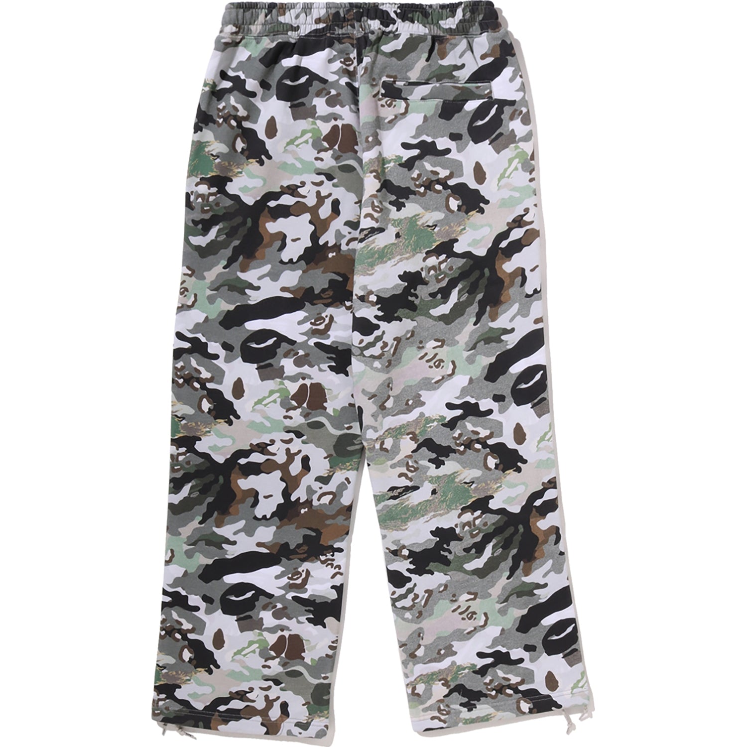 HYBRID CAMO APE FACE LOGO RELAXED FIT SWEATPANTS MENS