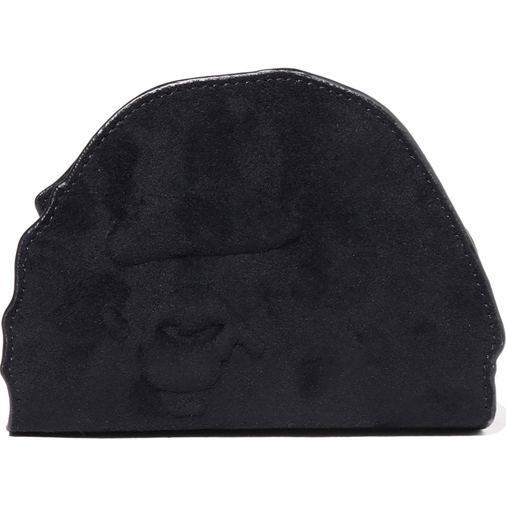 APE HEAD SUEDE EMBOSSED POUCH MENS