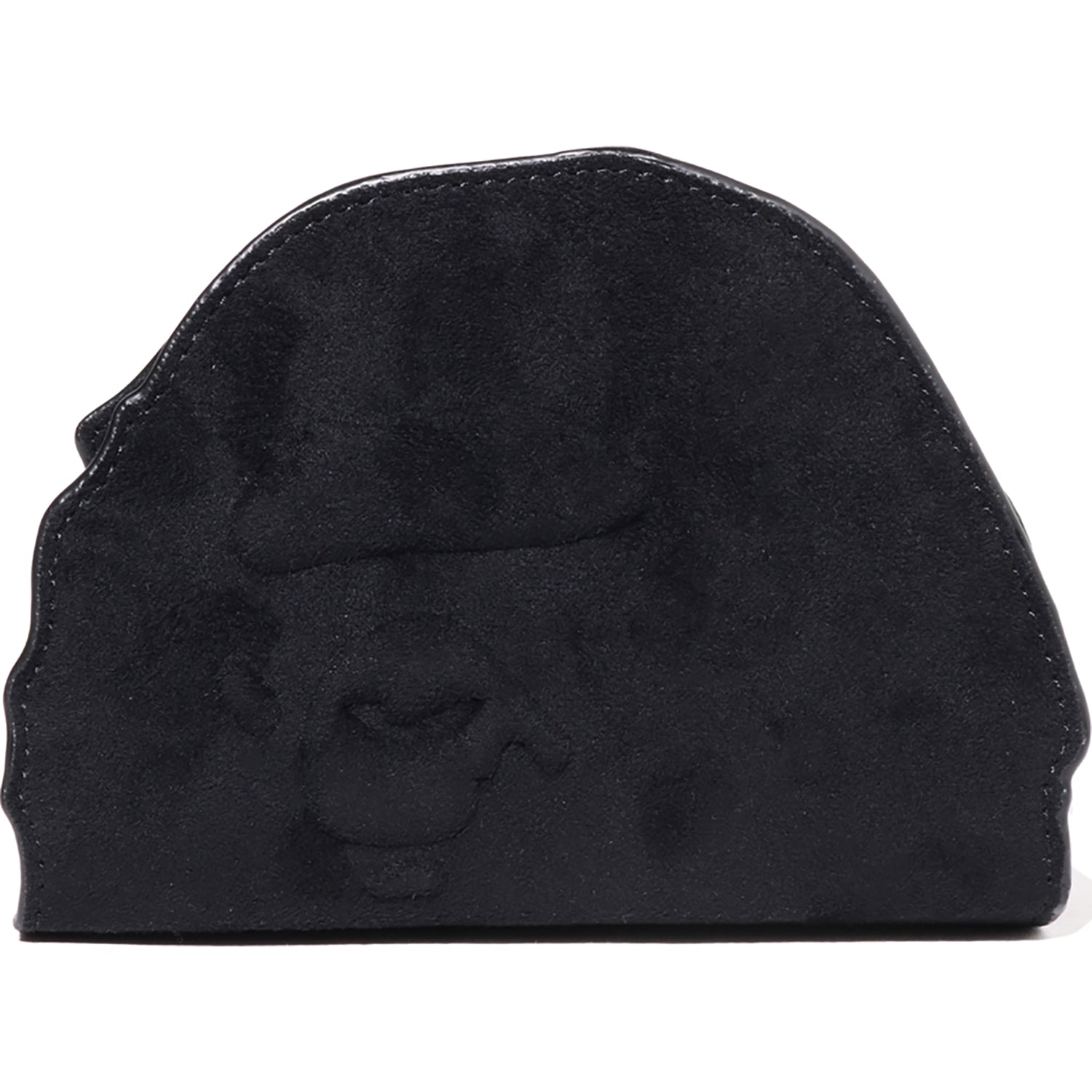 APE HEAD SUEDE EMBOSSED POUCH MENS