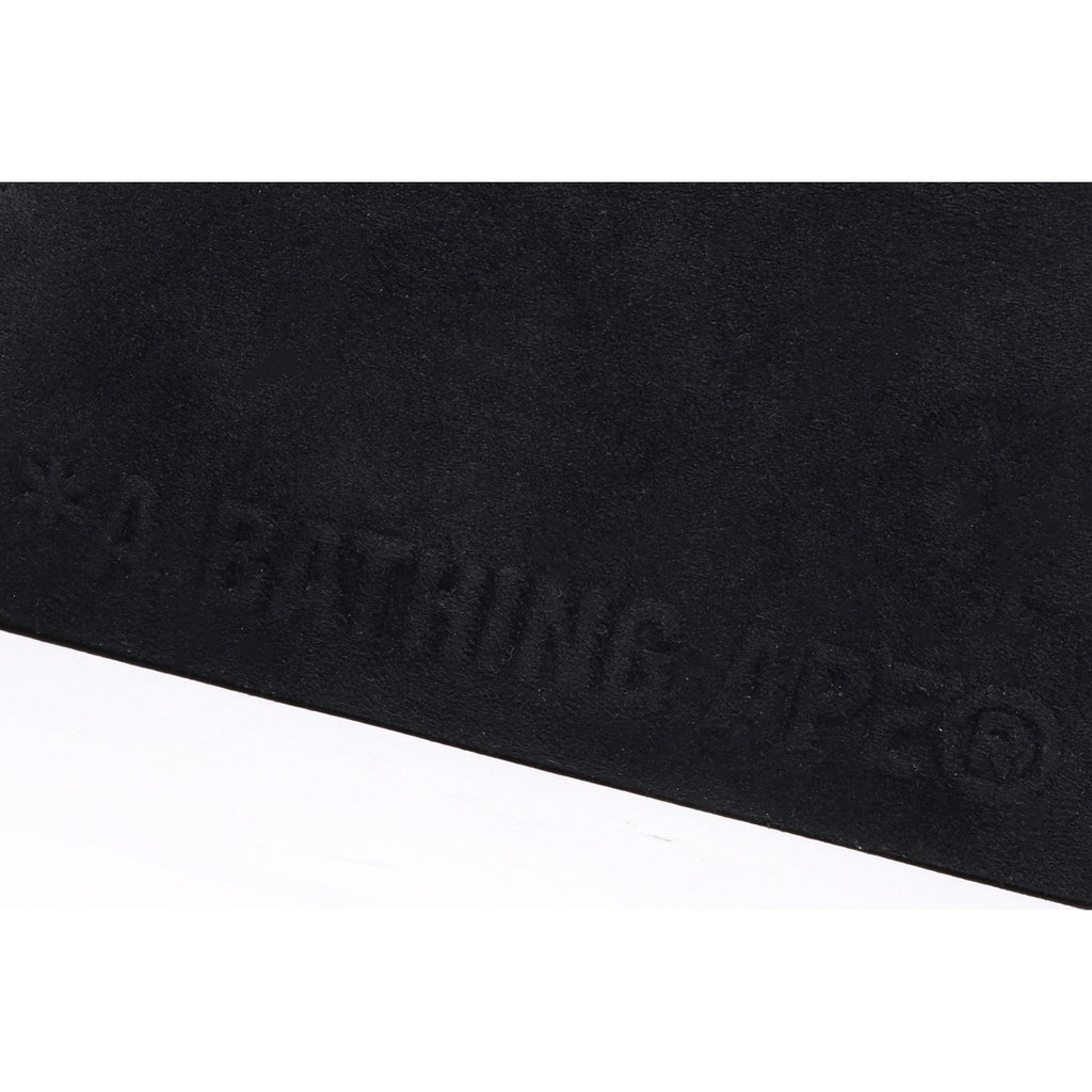 APE HEAD SUEDE EMBOSSED POUCH MENS