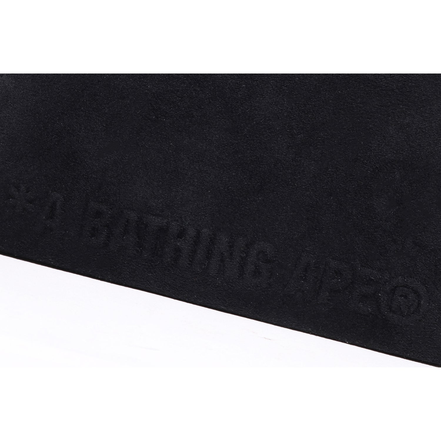 APE HEAD SUEDE EMBOSSED POUCH MENS