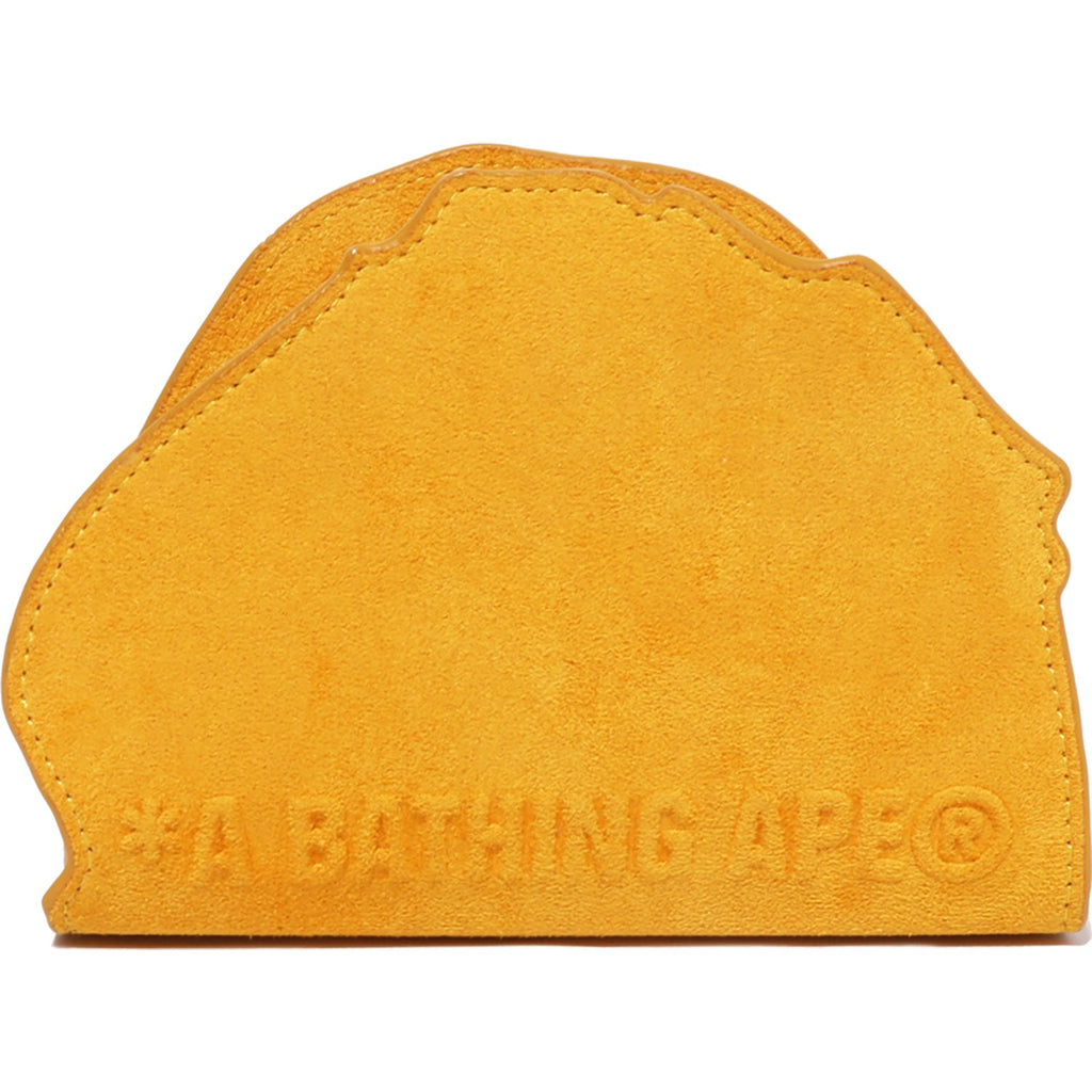 APE HEAD SUEDE EMBOSSED POUCH MENS
