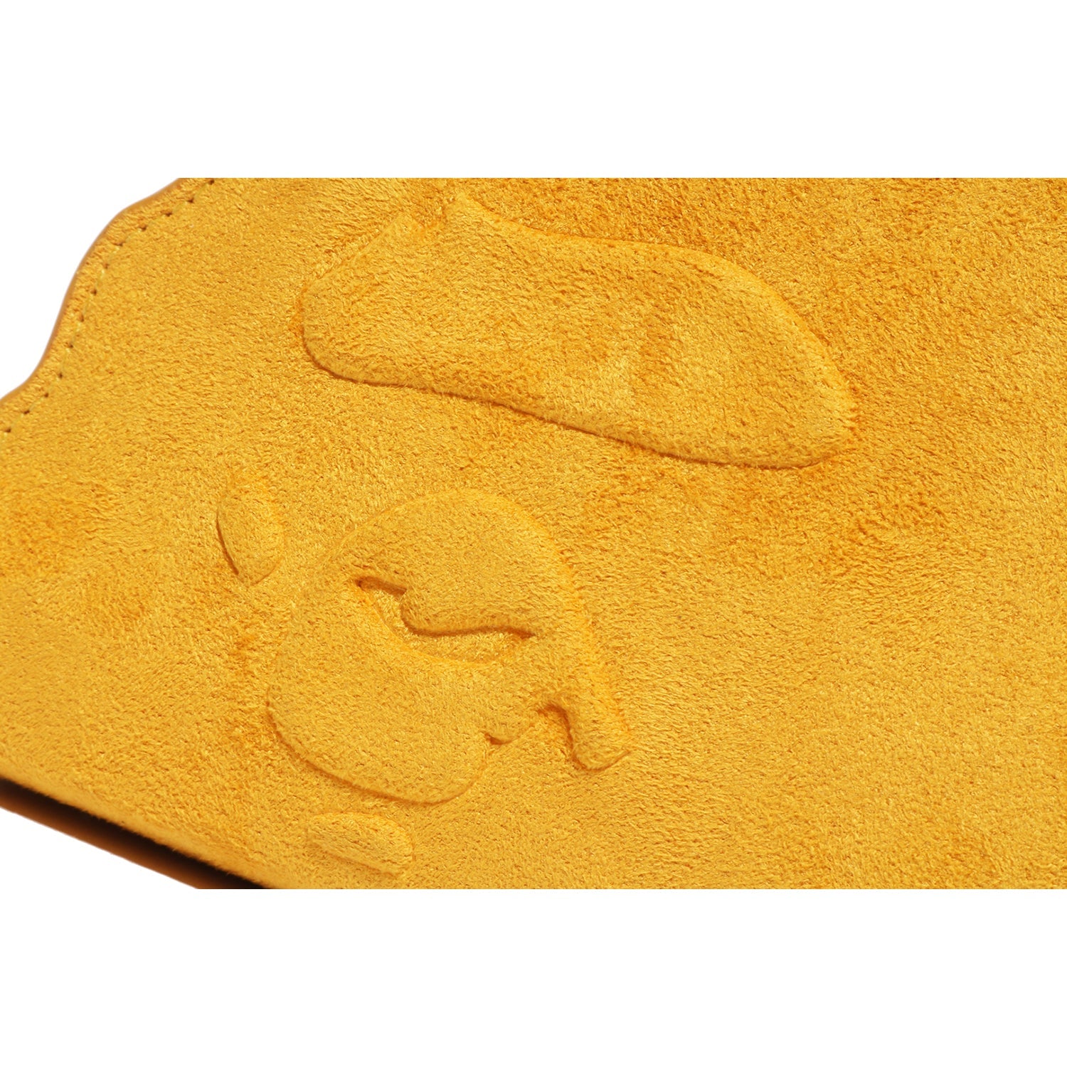 APE HEAD SUEDE EMBOSSED POUCH MENS