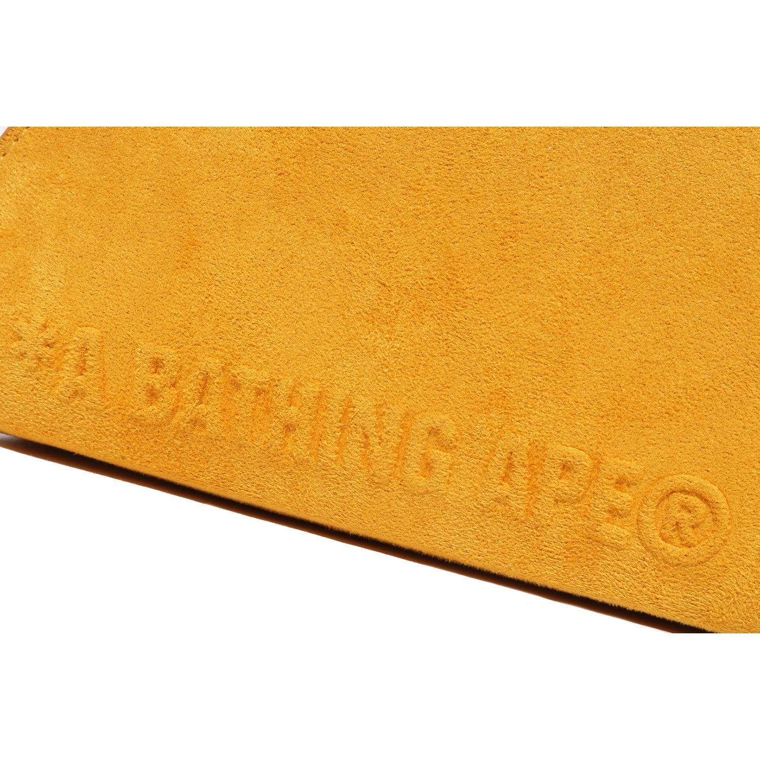 APE HEAD SUEDE EMBOSSED POUCH MENS