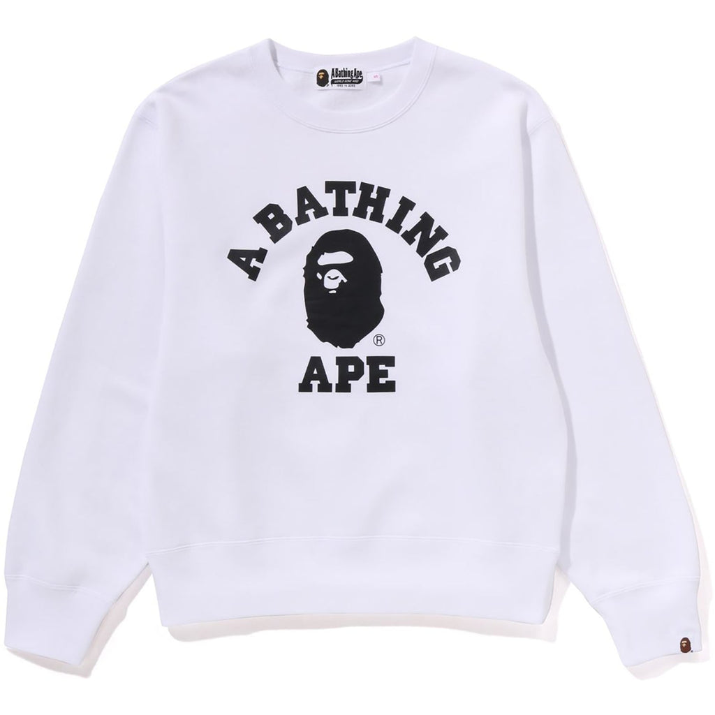 COLLEGE CREWNECK SWEATSHIRT LADIES