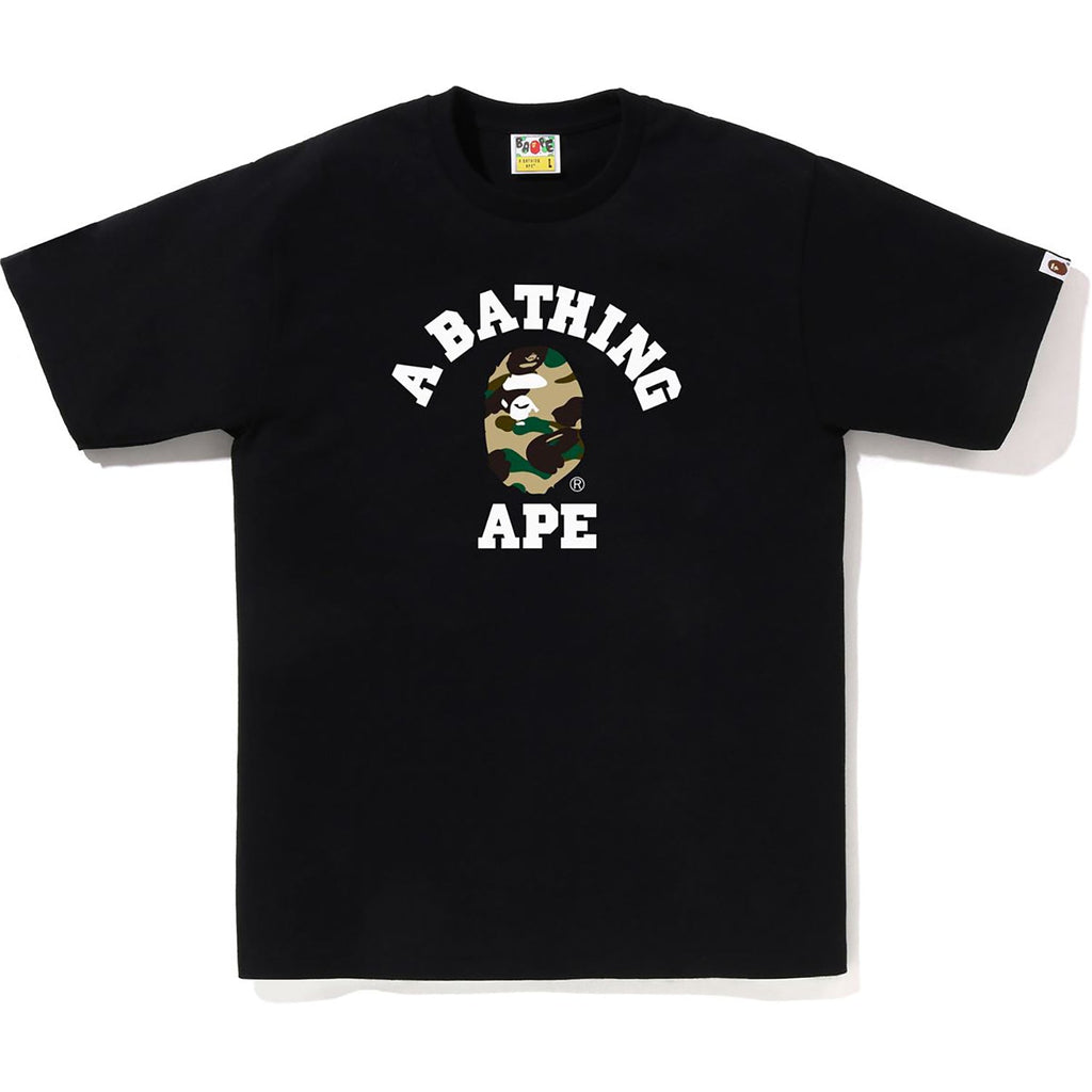 1ST CAMO COLLEGE TEE MENS
