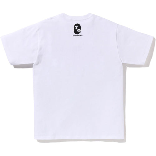 A BATHING APE 33RD ANNIV. APE HEAD TEE MENS