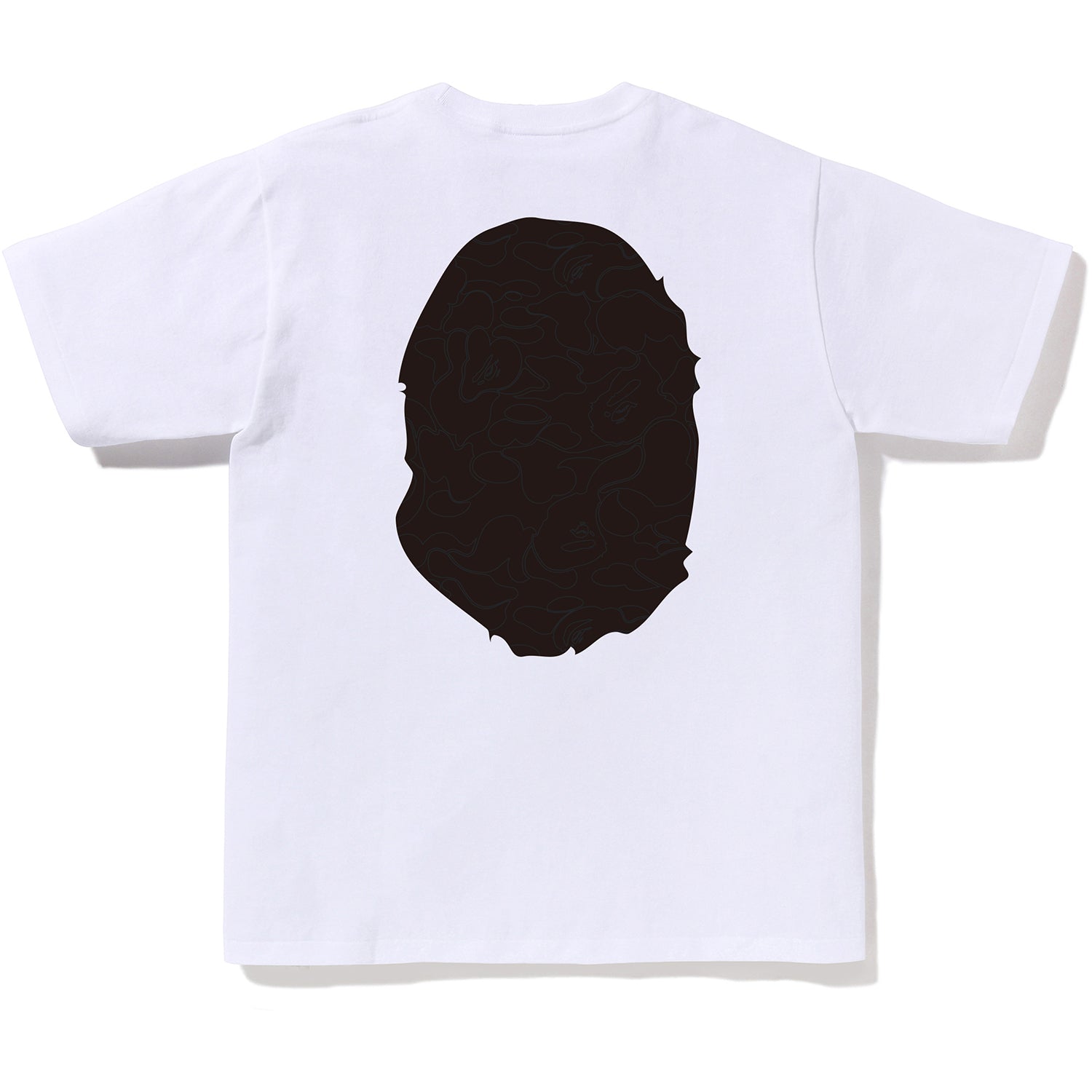 LINE CAMO BIG APE HEAD TEE MENS