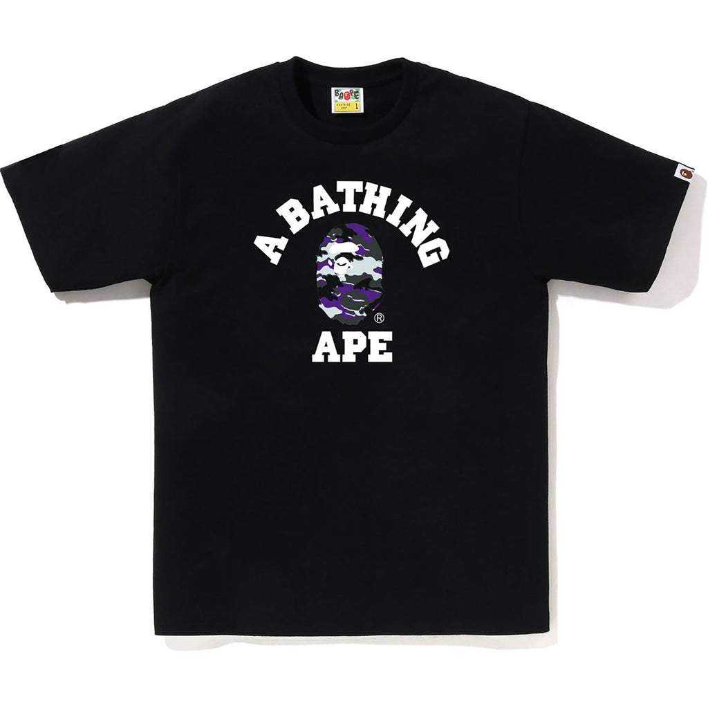 GLITCH WOODLAND CAMO COLLEGE TEE MENS