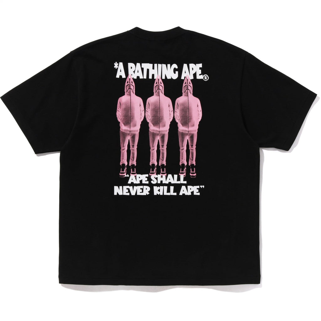 SHARK SEIJIN A BATHING APE LOGO TEE MENS