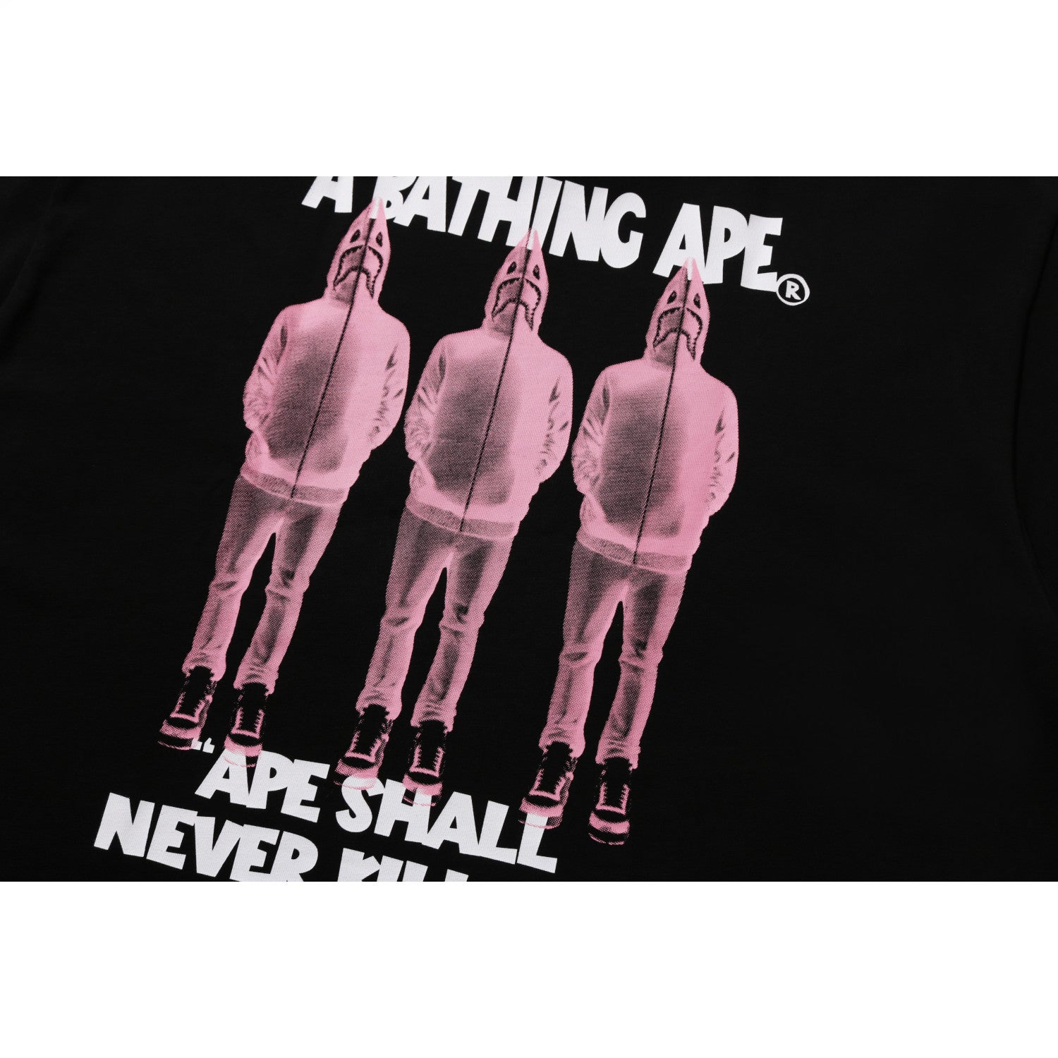 SHARK SEIJIN A BATHING APE LOGO TEE MENS