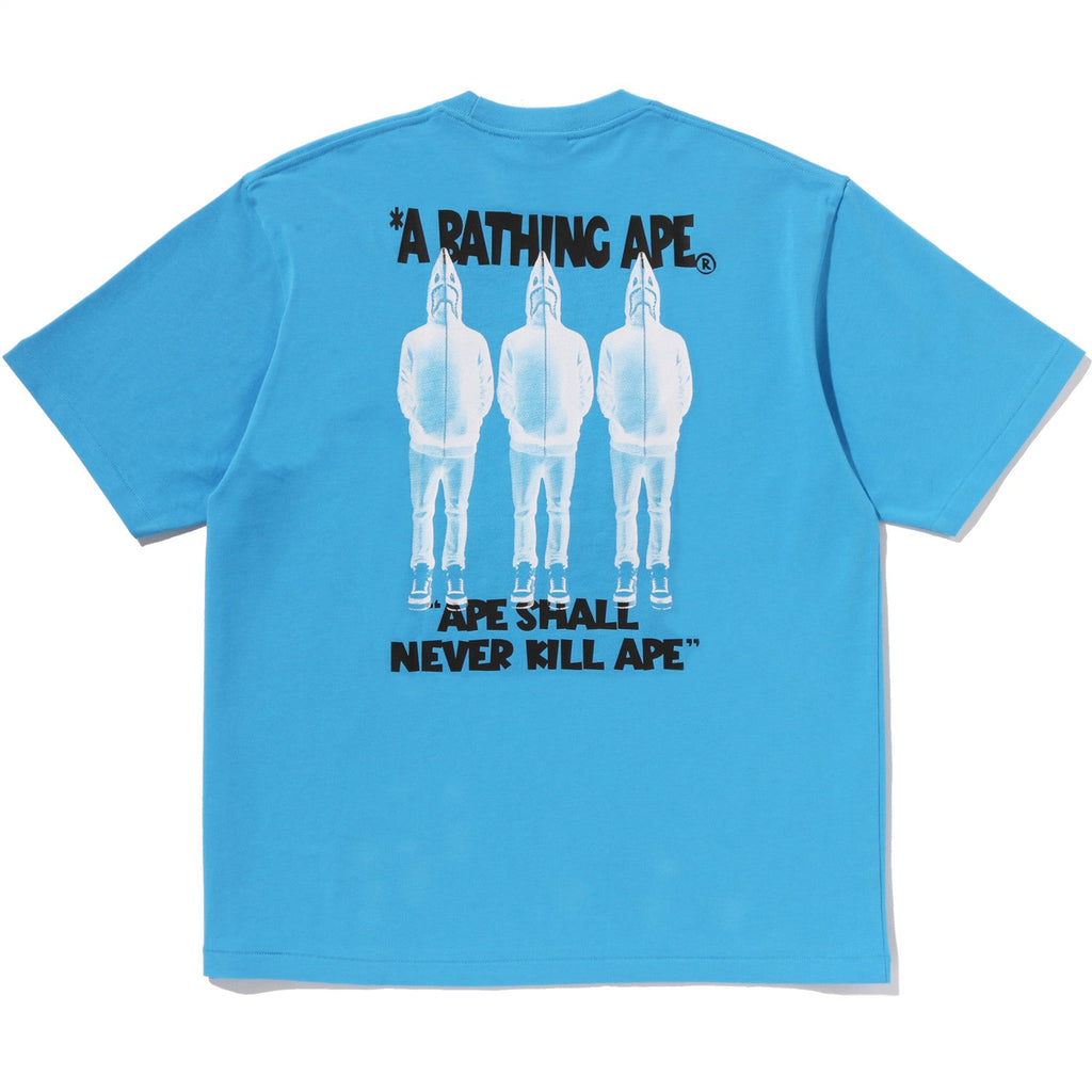 SHARK SEIJIN A BATHING APE LOGO TEE MENS