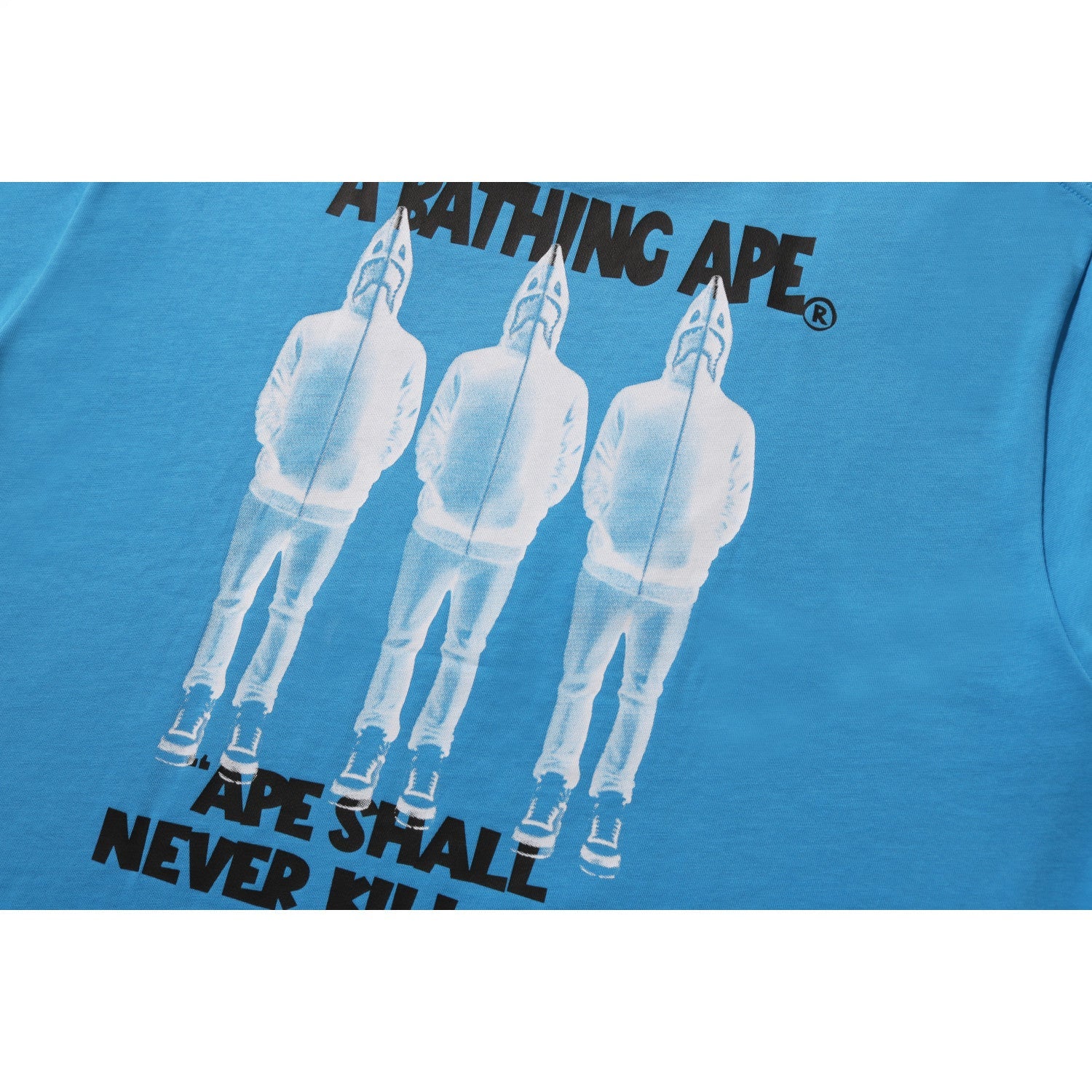 SHARK SEIJIN A BATHING APE LOGO TEE MENS