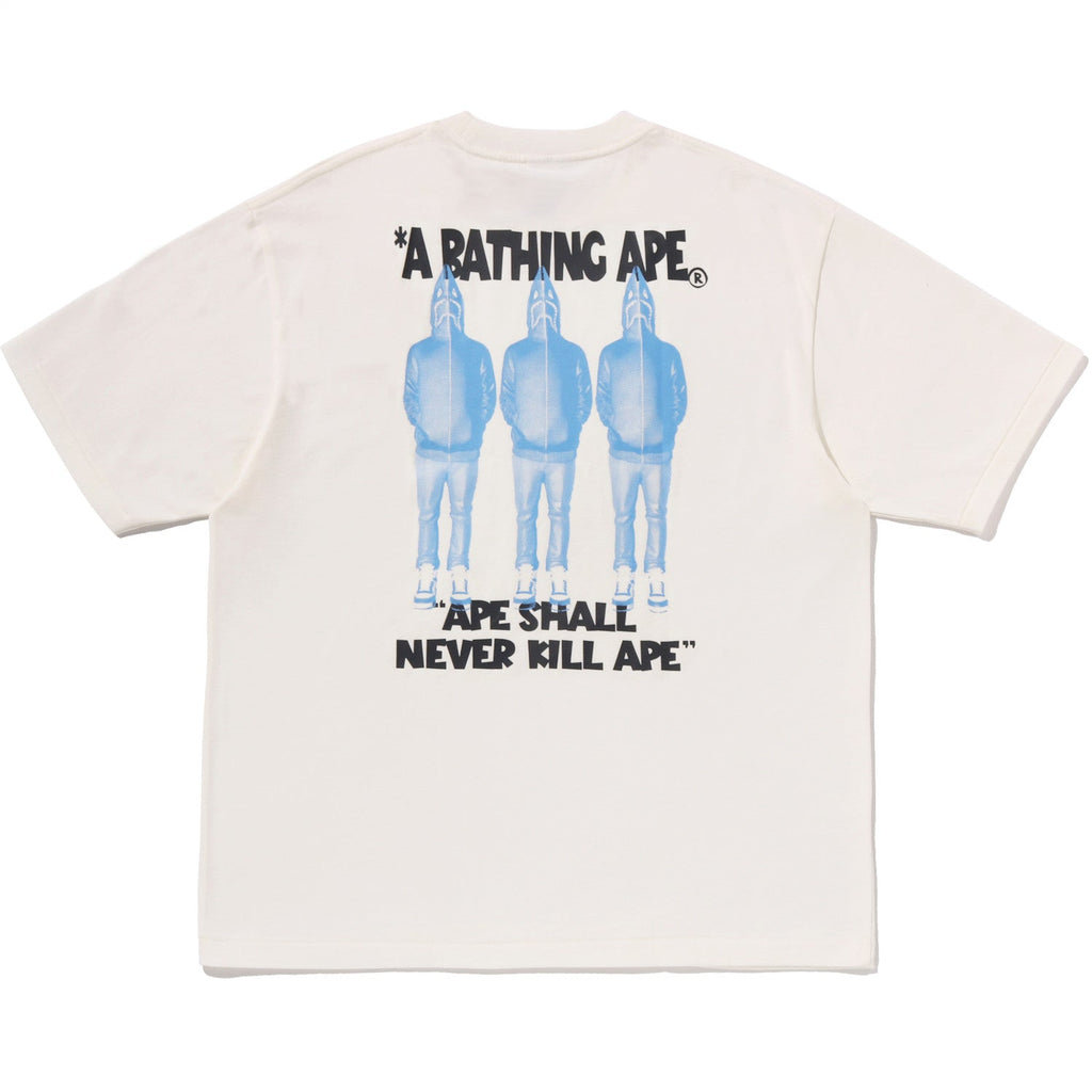 SHARK SEIJIN A BATHING APE LOGO TEE MENS