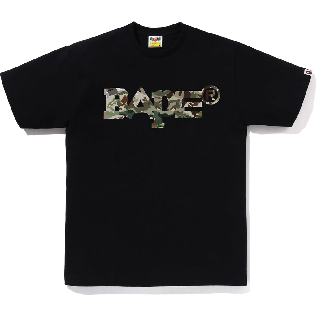 HYBRID CAMO MIXED BAPE LOGO TEE MENS
