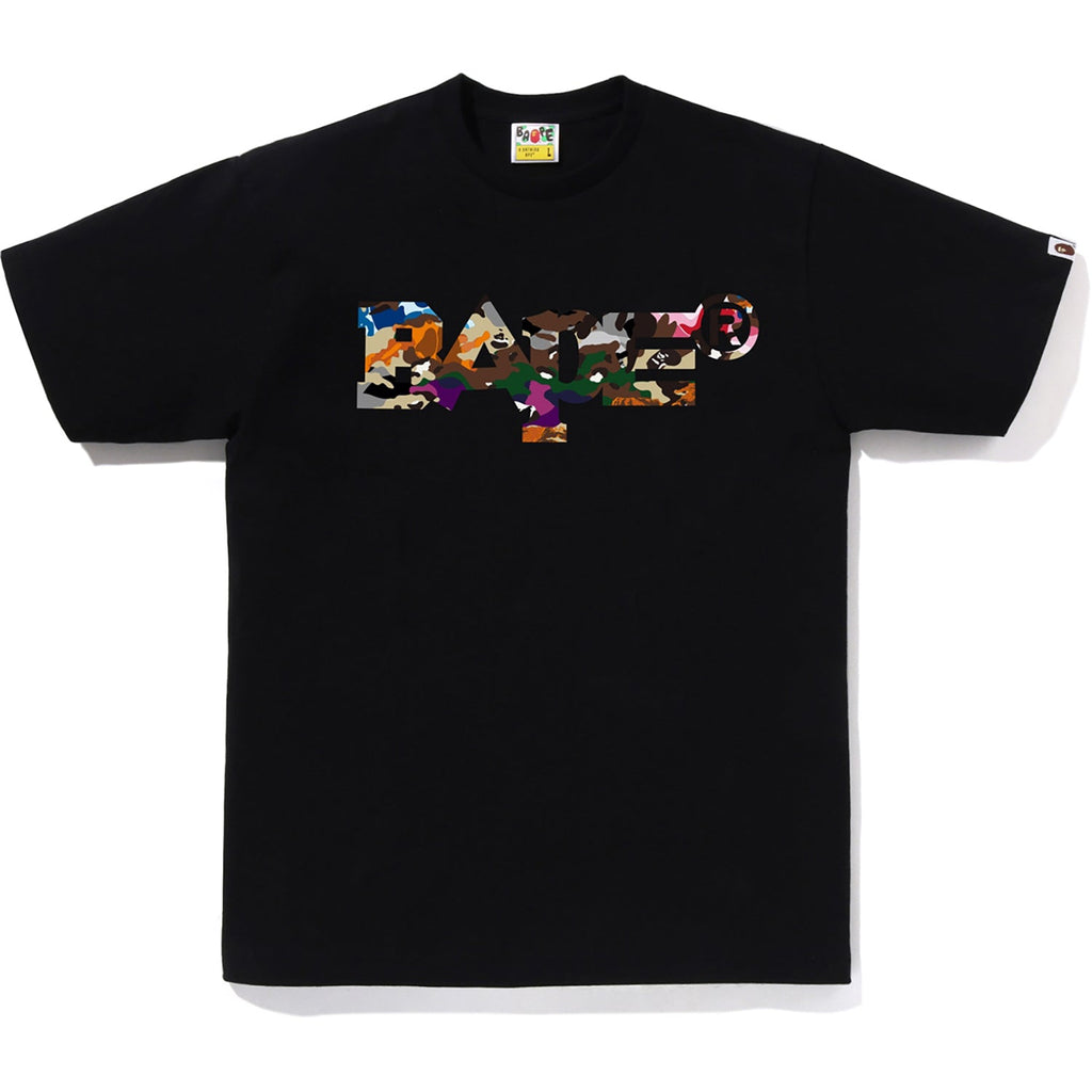 HYBRID CAMO MIXED BAPE LOGO TEE MENS