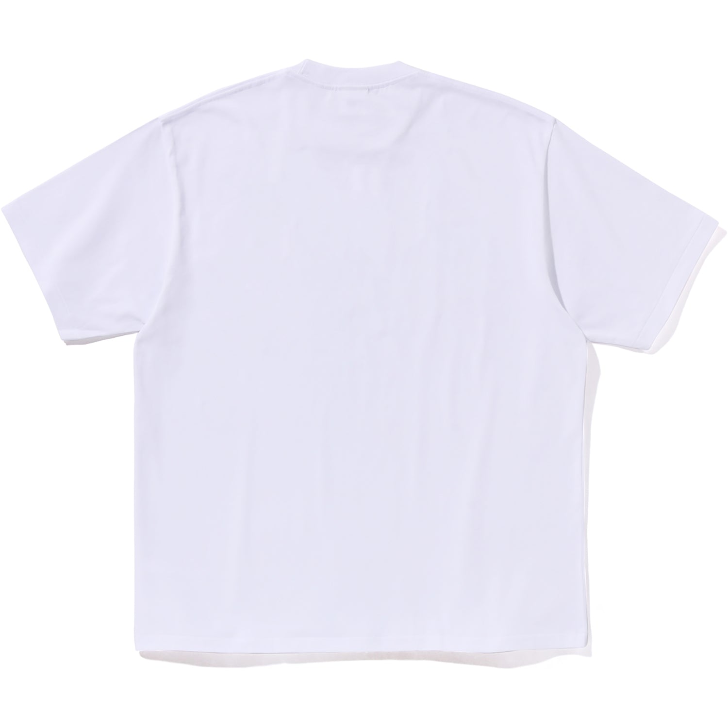 BAPE MOTTO LOGO RELAXED FIT TEE MENS