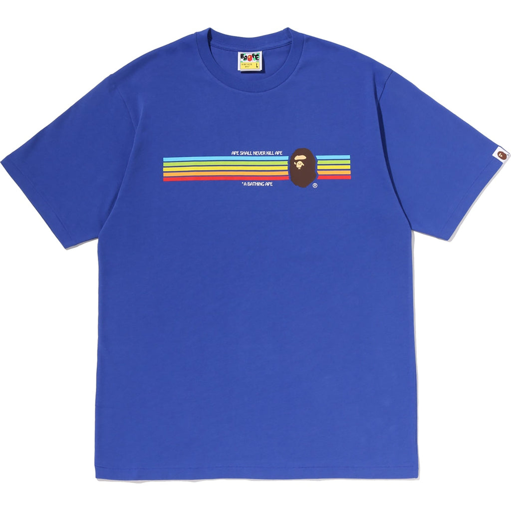 APE HEAD RAINBOW TEE MENS
