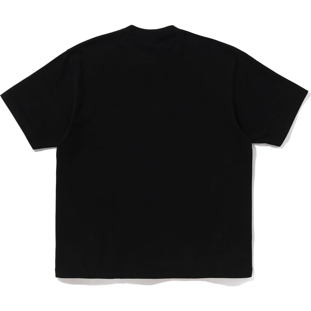 BAPE RHINESTONE LOGO RELAXED FIT TEE MENS