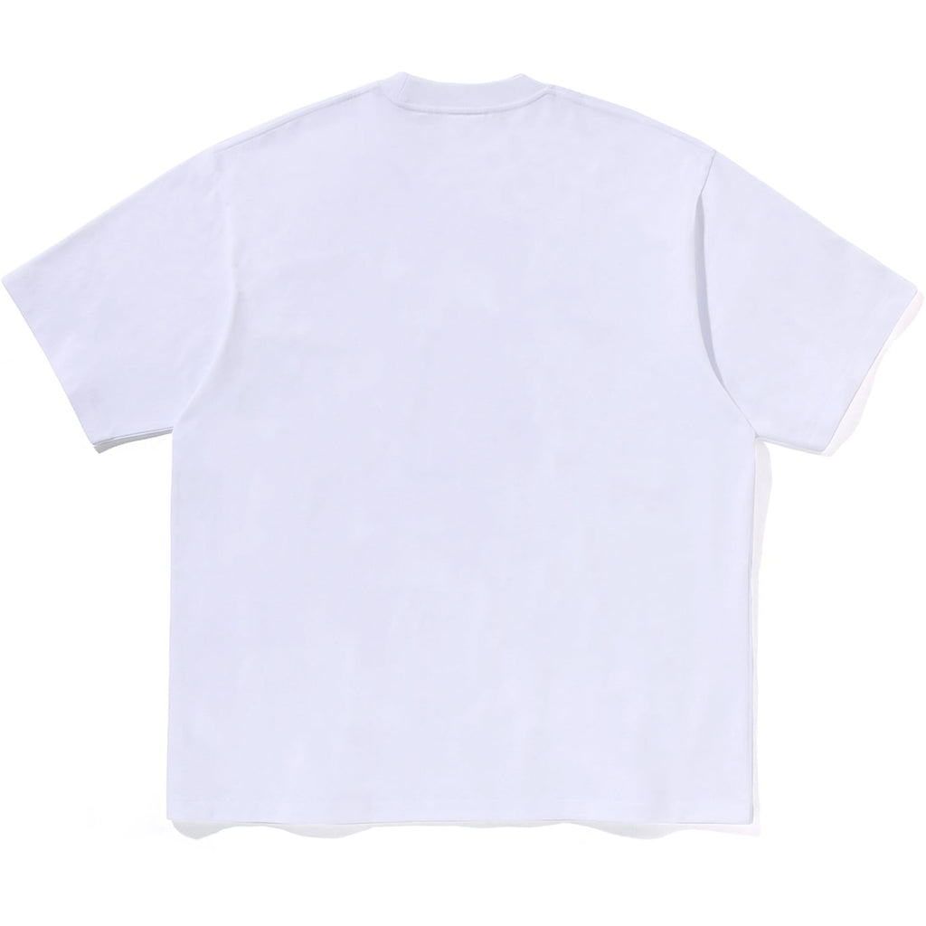 BAPE RHINESTONE LOGO RELAXED FIT TEE MENS
