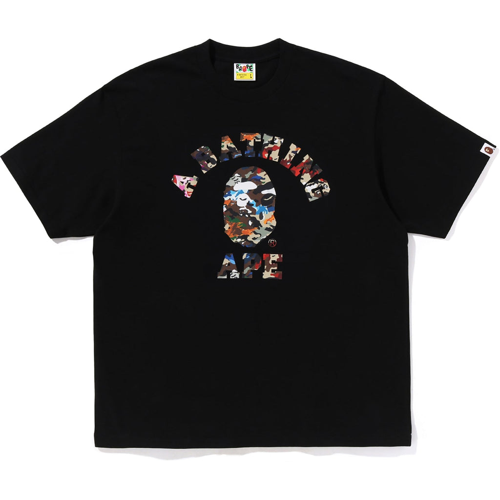 HYBRID CAMO COLLEGE RELAXED FIT TEE MENS