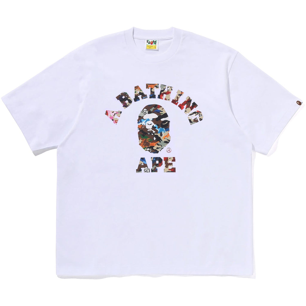 HYBRID CAMO COLLEGE RELAXED FIT TEE MENS