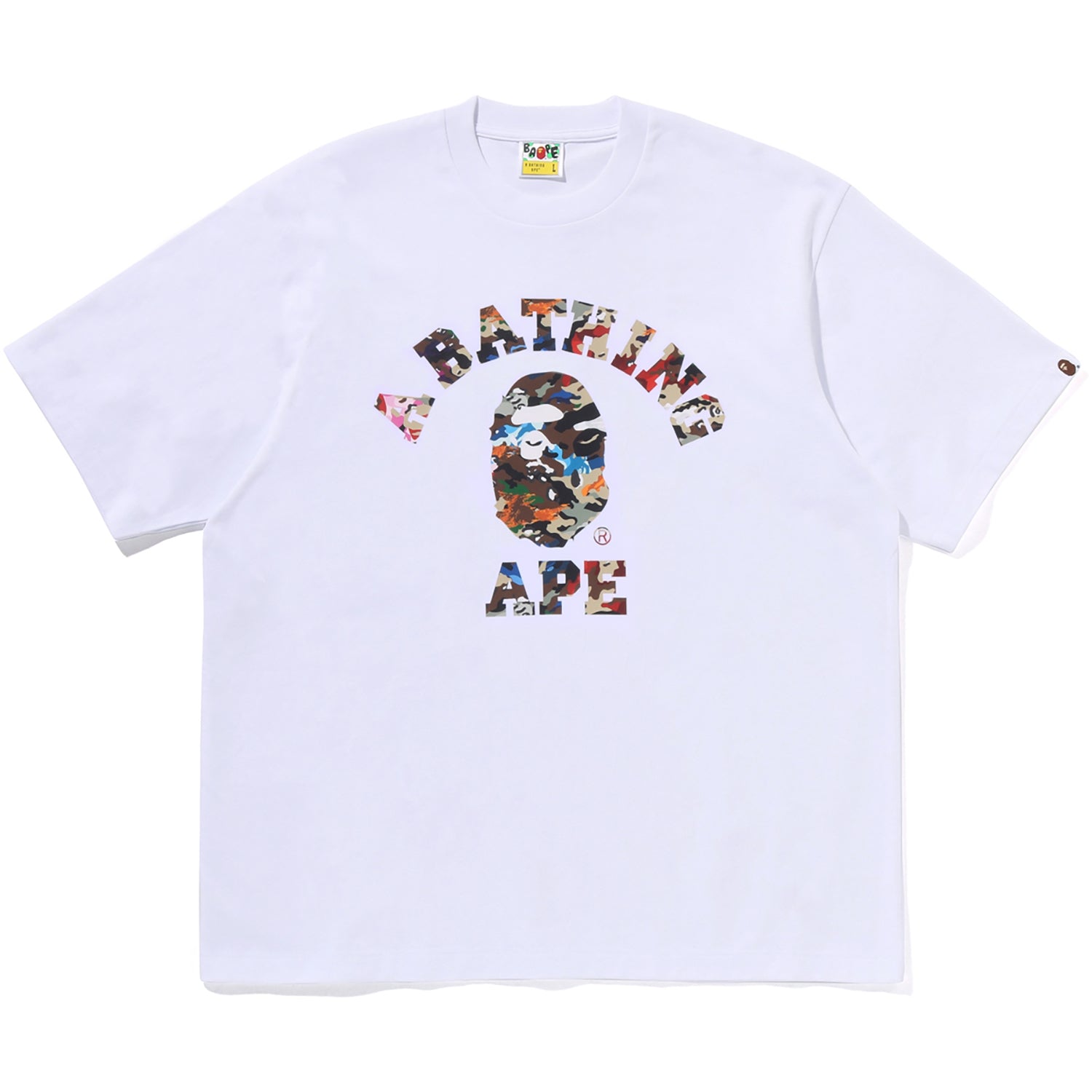 HYBRID CAMO COLLEGE RELAXED FIT TEE MENS