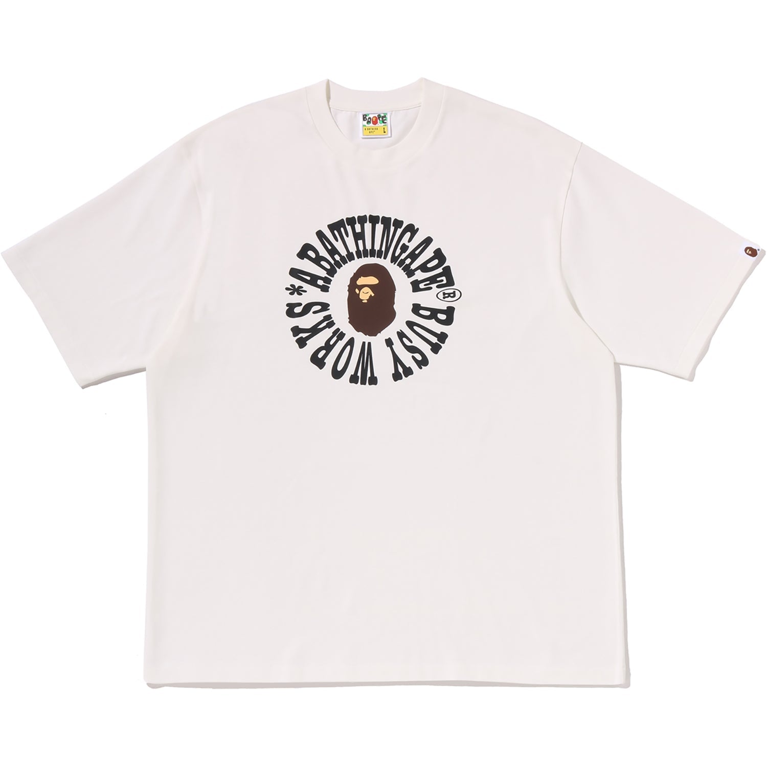 BUSY WORKS LOGO RELAXED FIT TEE MENS