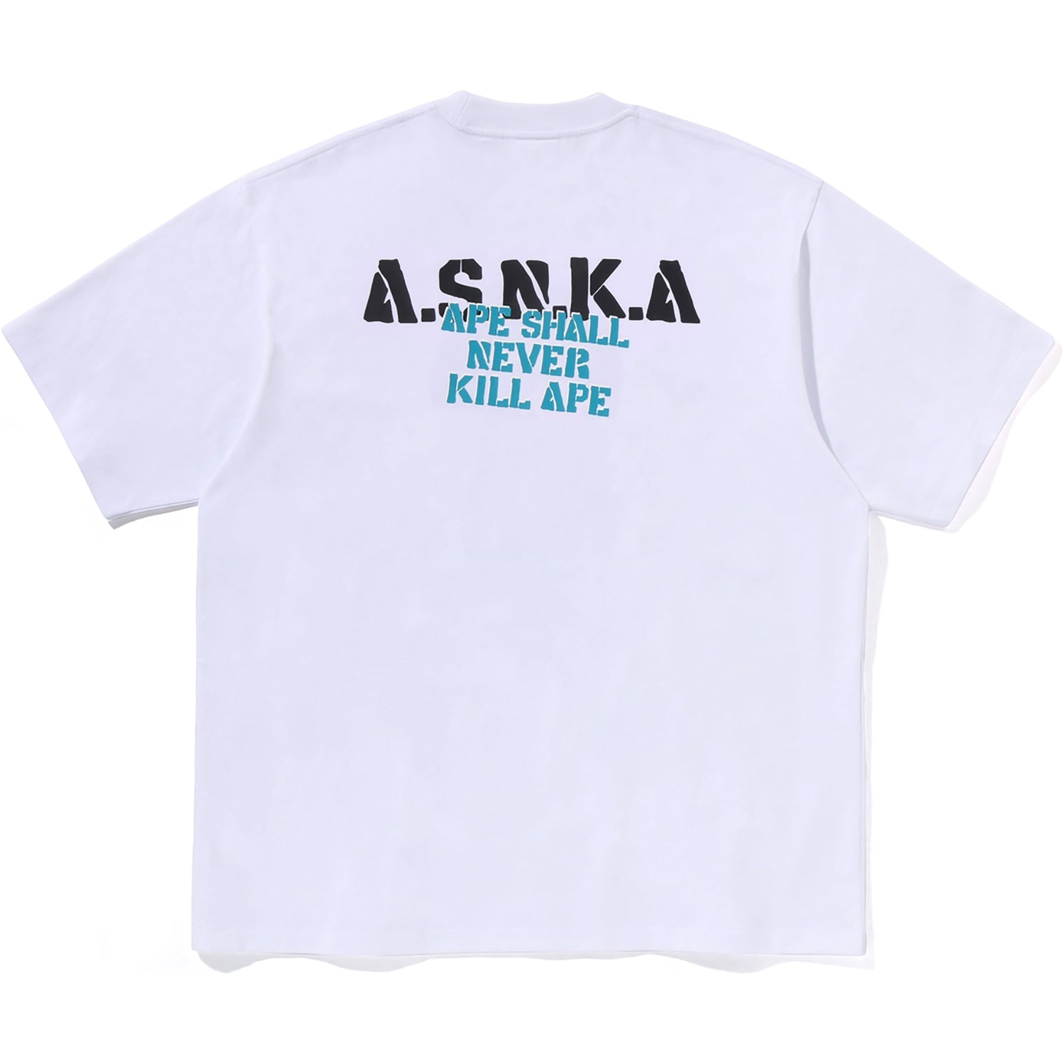STENCIL FONT APE HEAD RELAXED FIT TEE MENS