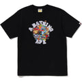 COLORFUL 3D GRAPHIC COLLEGE TEE MENS