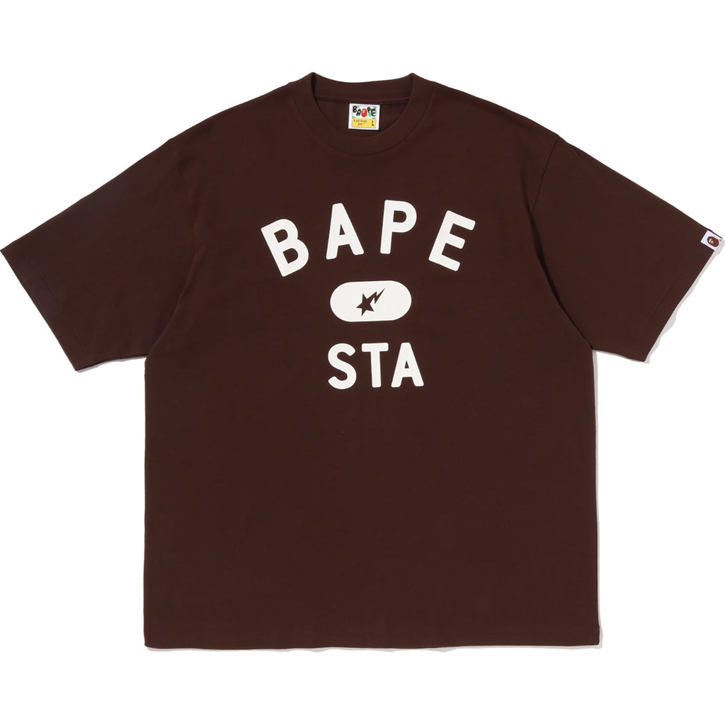 BAPE STA COLLEGE RELAXED FIT TEE #2 MENS