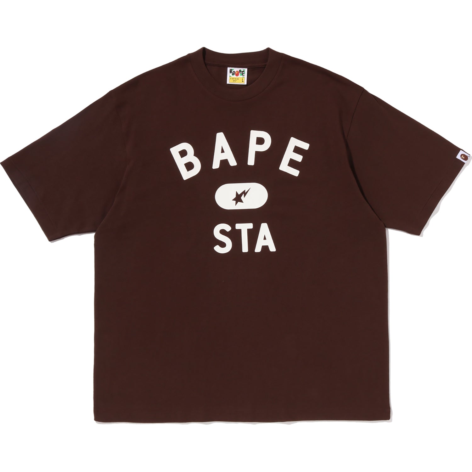 BAPE STA COLLEGE RELAXED FIT TEE #2 MENS