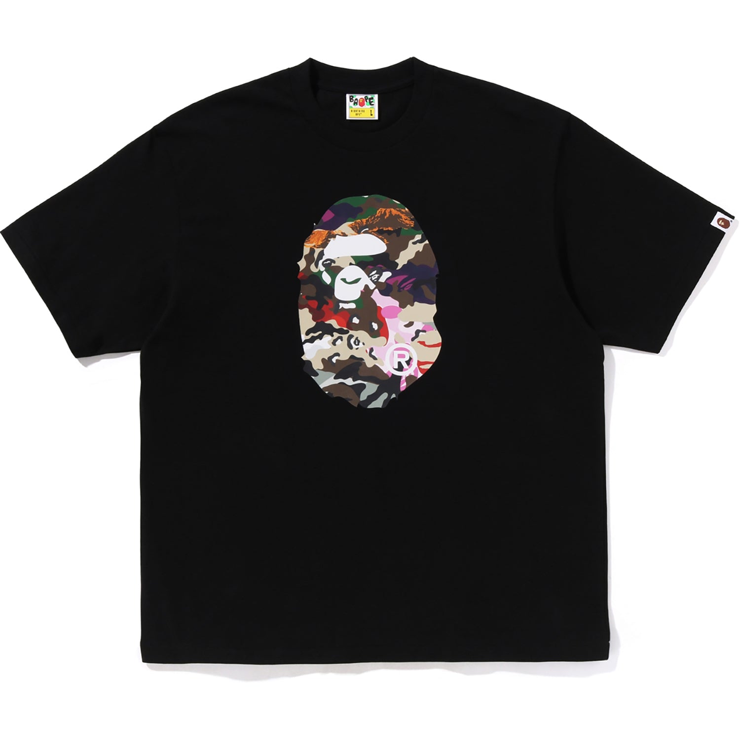 HYBRID CAMO APE HEAD RELAXED FIT TEE MENS
