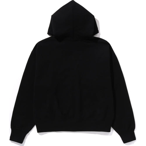 ABC CAMO CRYSTAL LOGO WIDE ZIP HOODIE LADIES