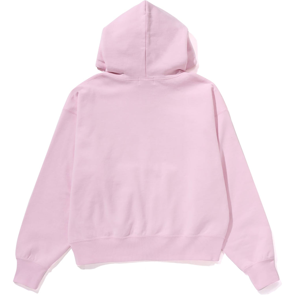 ABC CAMO CRYSTAL LOGO WIDE ZIP HOODIE LADIES