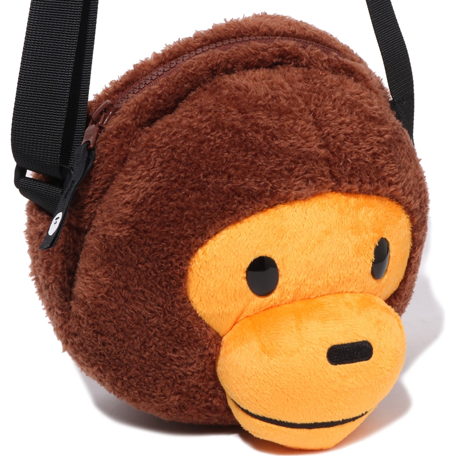 BABY MILO FACE PLUSH DOLL SHOULDER BAG KIDS