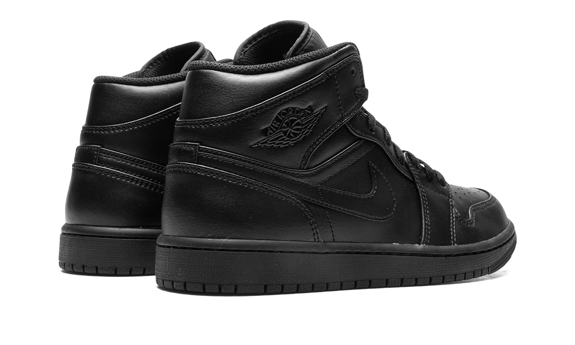 Air Jordan 1 Mid "Triple Black" 554724 093